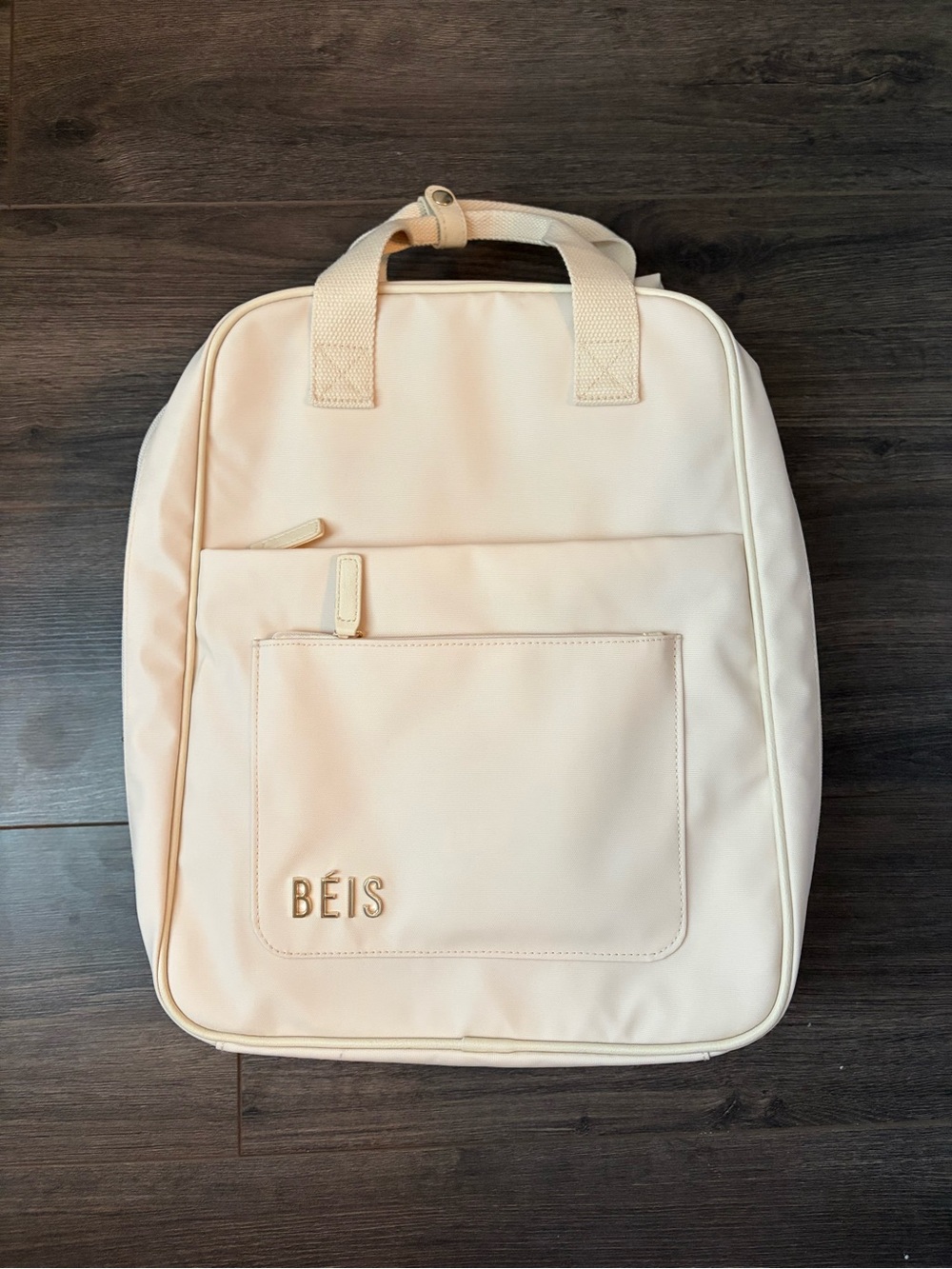 BEIS Beige Expandable Backpack - Picture 2 of 4